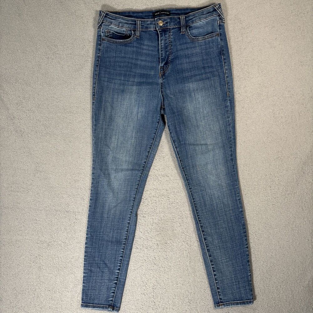 True Religion Jeans Women’s Size 32 Halle High Rise Super Skinny Grunge Ankle